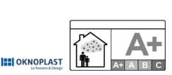 Certificato VOC classe A+ Oknoplast