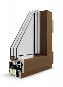 Infissi in Alluminio / Legno Korus Skywood EVO Energy 1.0